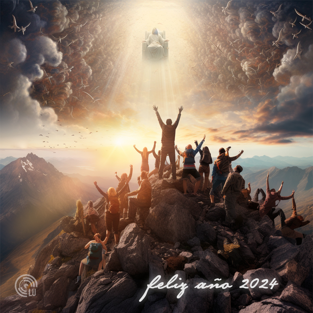 Solo un poco más para este gran encuentro... #felizaño2024 (generado por IA)