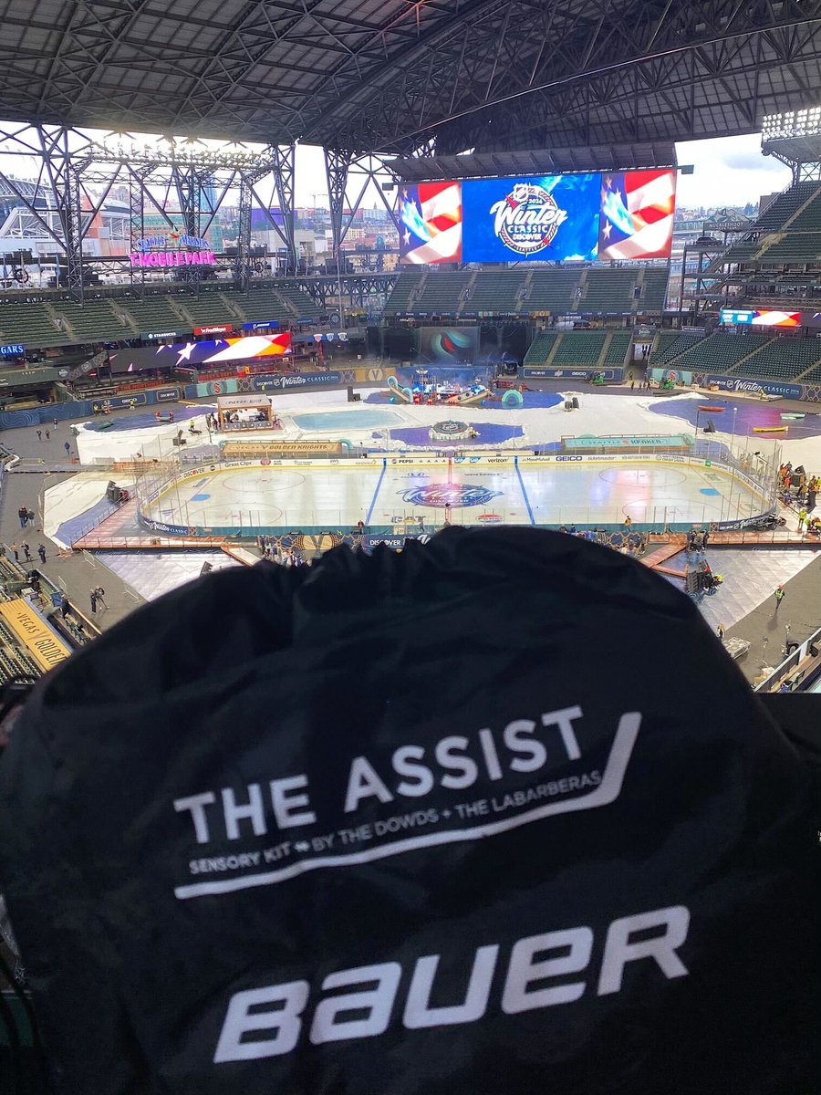 In our continued effort to make the game of hockey inclusive and welcoming for everyone, the National Hockey League partnered with The Assist to supply T-Mobile Park with sensory kits for people with sensory needs for the NHL #WinterClassic.

Cc: <a href="/theassistkit/">The Assist Sensory Kit</a>