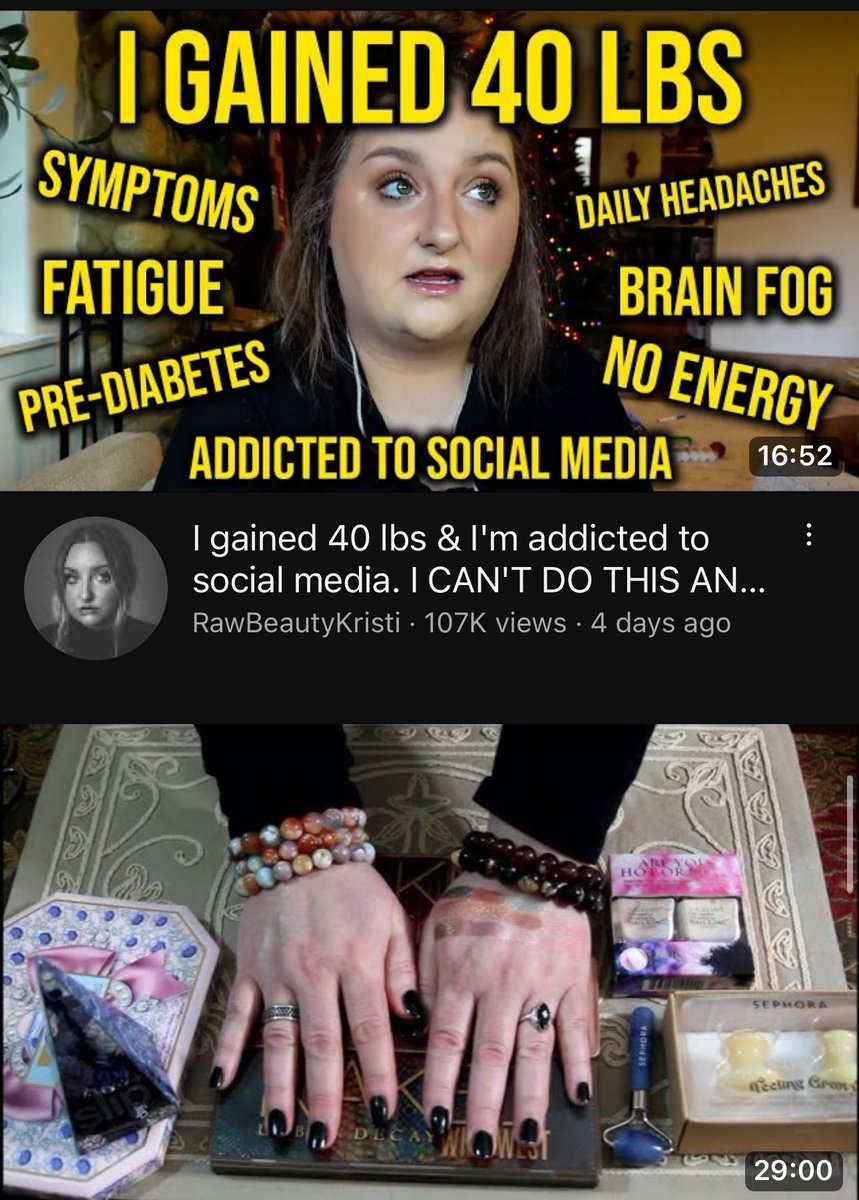 Just scrolling through YT…Why does it look like your arms are reaching into the video below?! 🤣😂🤣 @RawBeautyKristi