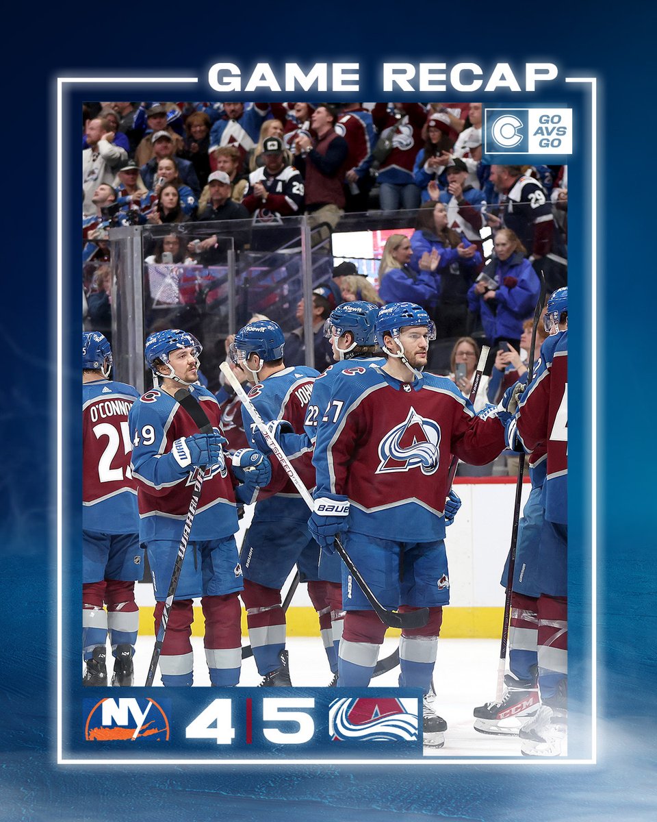 Undefeated in 2024 😉

📰: avs.social/recap0102

#GoAvsGo