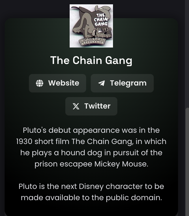 plutochaingang's tweet photo. Updated @dexscreener for $PLUTO https://t.co/P103nNdiDk