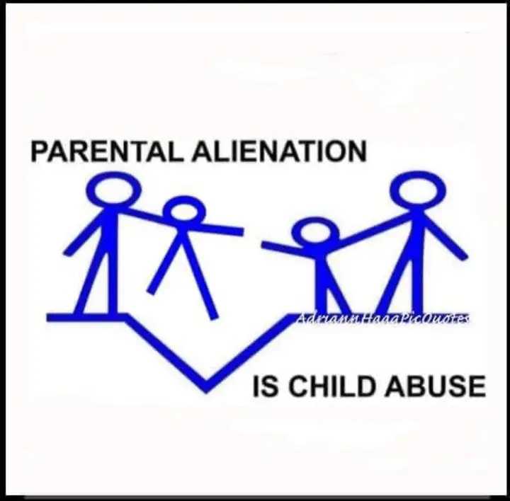Alienating the Child from the other parent and the siblings is Child Abuse.