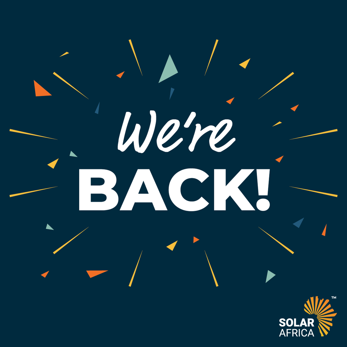 😎 The SolarAfrica team is back in action and ready to rock!

We have many exciting initiatives and projects planned for 2024 and we have no doubt that our team will continue to do deliver top-nothc work in 2024.

Let's do this!

#SolarAfrica