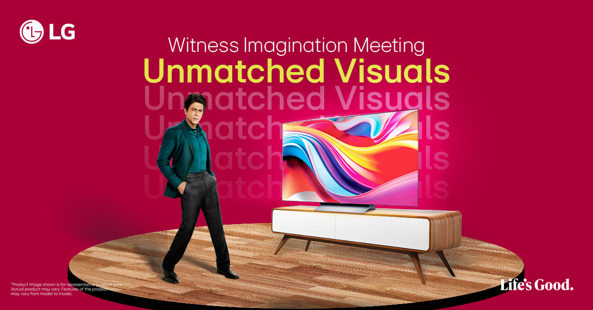 LGIndia's tweet photo. Elevate your viewing to a whole new level with the LG OLED evo where star power and stunning visuals unite. The future of home entertainment is here. 

Know more at https://t.co/1s8s6rgXHL

#TheOneAndOnly #LGOLED #OLEDTV #LGOLEDTV #OLEDEvo #LGOLEDevo #LifesGood #LG #LGIndia https://t.co/V9MStCPCL5