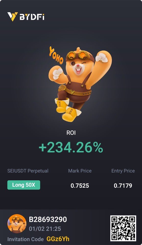 First lev trade of the year: $SEI long