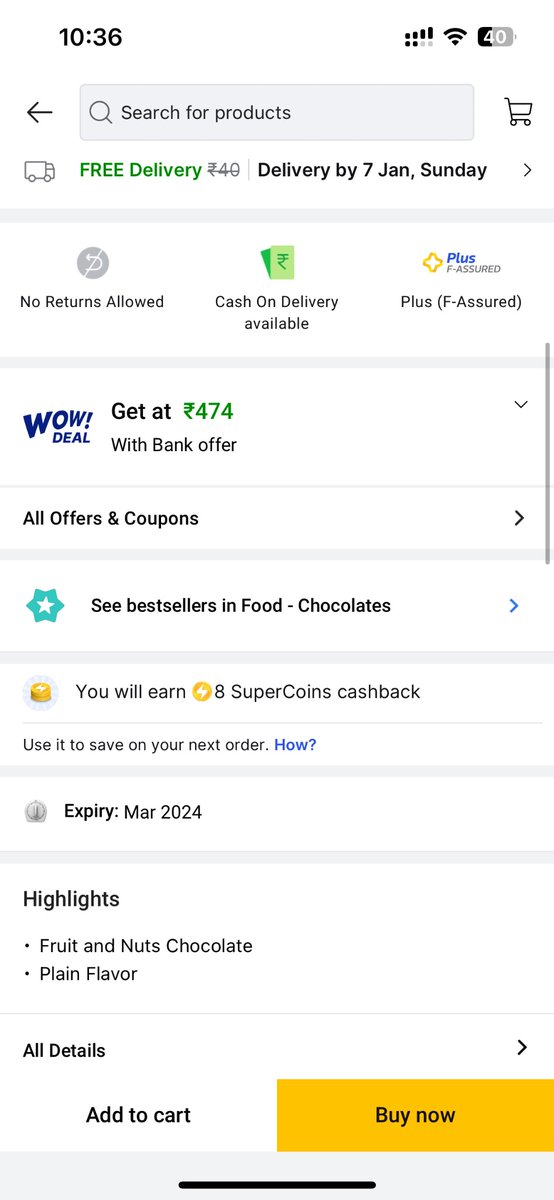 Ananananand's tweet photo. @flipkartsupport @Flipkart @Flipkart is selling fake products and defective products by showing false data on their app and after the product gets delivered, they will say it is non returnable so they cannot help. Shame on you @Flipkart @flipkartsupport https://t.co/pm6ZEQclZr
