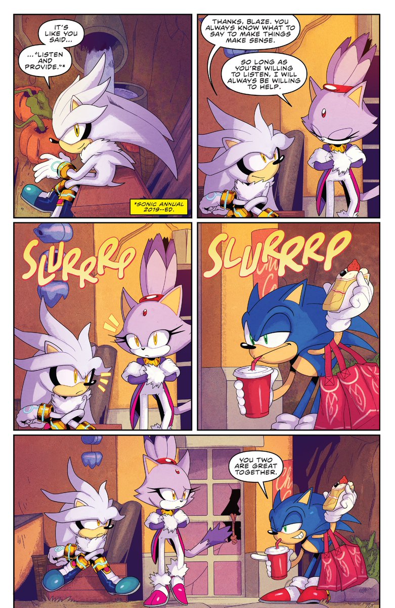 From Sonic the Hedgehog issue 64