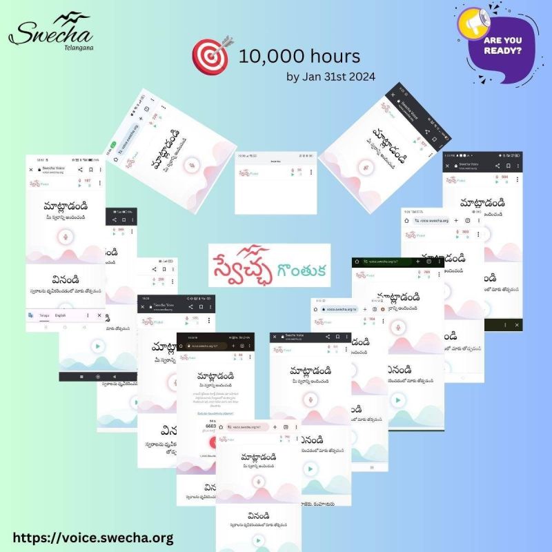 nutanc's tweet photo. With Swecha's NLP efforts for Telugu LLM well  under way with the Chandamama kathalu campaign, we are also planning a  voice data collection for a Telugu ASR. 
https://t.co/S3f1Sjd1Ij
If you can speak Telugu, please  share your samples. As always, all of the data will be open sourced for  everyone to use.