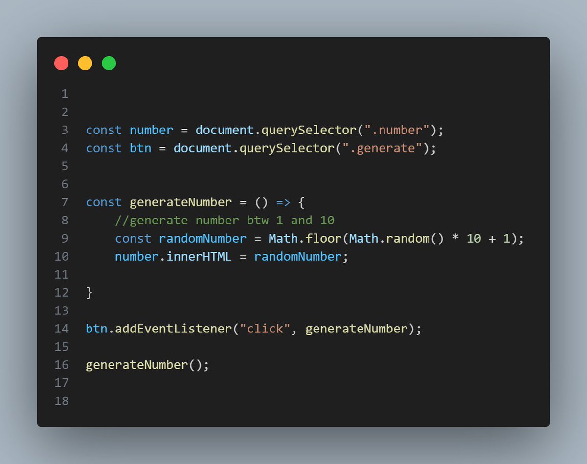 EmperorOfSpeed's tweet image. Day 2 of #100daysofjavascript Created a Random Number Generator Using HTML, CSS and JavaScript.  

#100daysofcodechallenge  #100dayscodingchallenge
#techtwitter
#webdevelopment