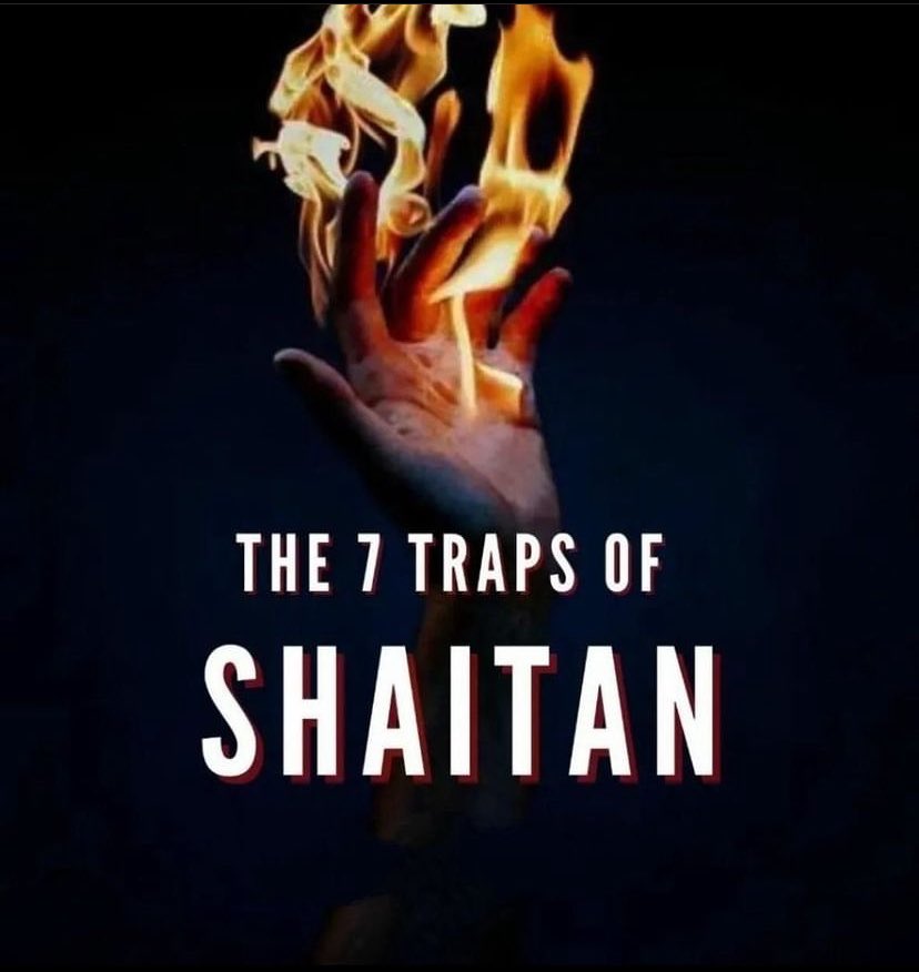 7 types of traps of shaytan