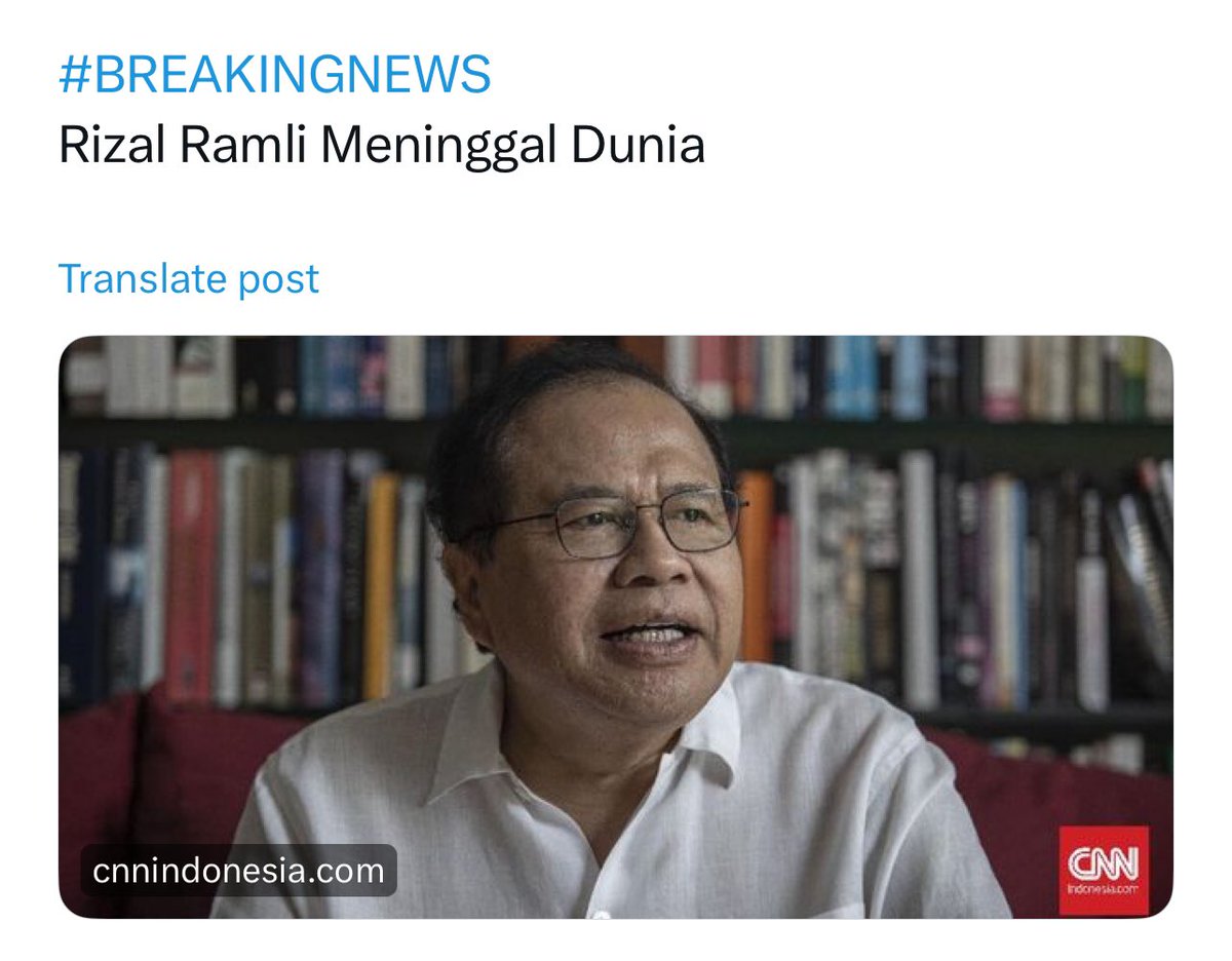 febridiansyah's tweet photo. Innalillahi wa innailaihi rajiun… https://t.co/OaWYSf1I6R