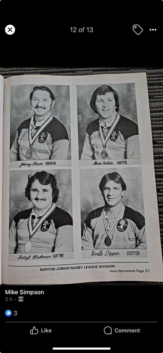 ⁦<a href="/GerardDaffy/">Gerard Daffy</a>⁩ ⁦<a href="/therealbigmarn/">Darryl Brohman OAM</a>⁩   
Recognise anyone?