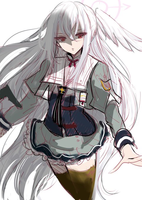 スズミ練習で描いてみたけど、難しい…! 