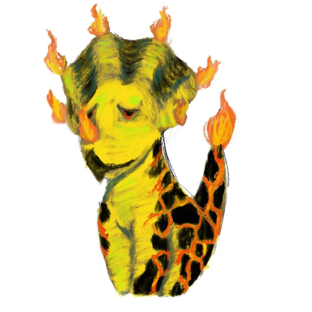 Wayfarer_Kitten's tweet photo. Drew this little guy on live tonight for day 2 of #creatuanary2024
#pyroceratops
Will be drawing tomorrow's prompt on live tomorrow.
#creatuanary #procreate #digitalpainting #digitalart https://t.co/zvds2KKiC5