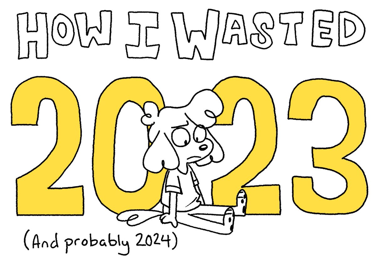 ✨pt. 1/8

How I Wasted 2023 (Short Comic) about struggling with art block.