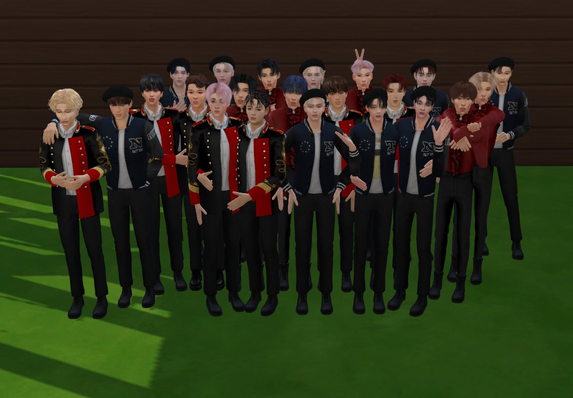 markvisionss's tweet photo. welcome to the 2024 nct sims wwe smackdown 

i have put the whole of my nct/wayv sims in one house and now they will be fighting to the death. i'll update this thread as the events unfold. place your bets on who the last one standing will be 😮‍💨 https://t.co/I5aAyeuQFU