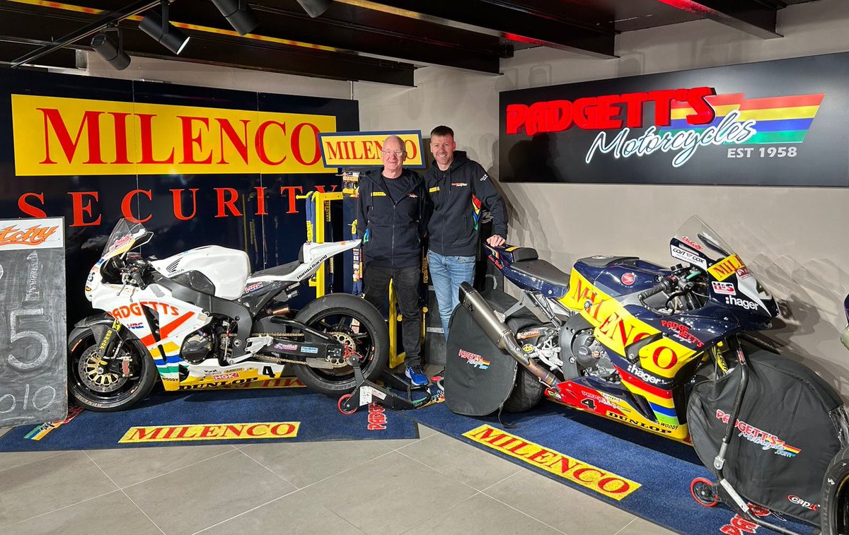 northwest200's tweet photo. Three-time North West 200 race winner, Ian Hutchinson will be re-united with the Milenco Padgett’s Honda squad for a full-scale onslaught on the Superbike, Superstock and Supersport races at the 2024 Briggs Equipment North West 200 in May.
@PadgettsRacing1 @briggs_niroi https://t.co/LMpexCa9o2