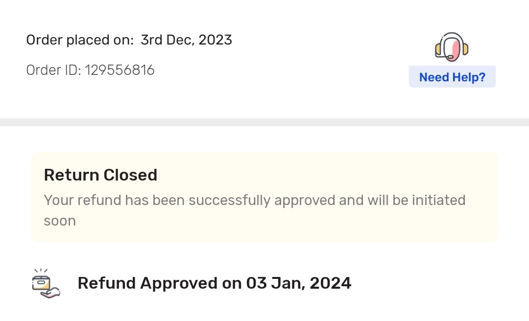 abs_suresh's tweet photo. I ordered replacement on 21st December .. its almost 14 days gone . They promised for replacement shipment. now they cancelled without my knowledge initiated refund ... if you cant make then why you confirmed for replacement? It cheating online shop @TataCLiQCare @TataCLiQ https://t.co/W7amUoAKyE