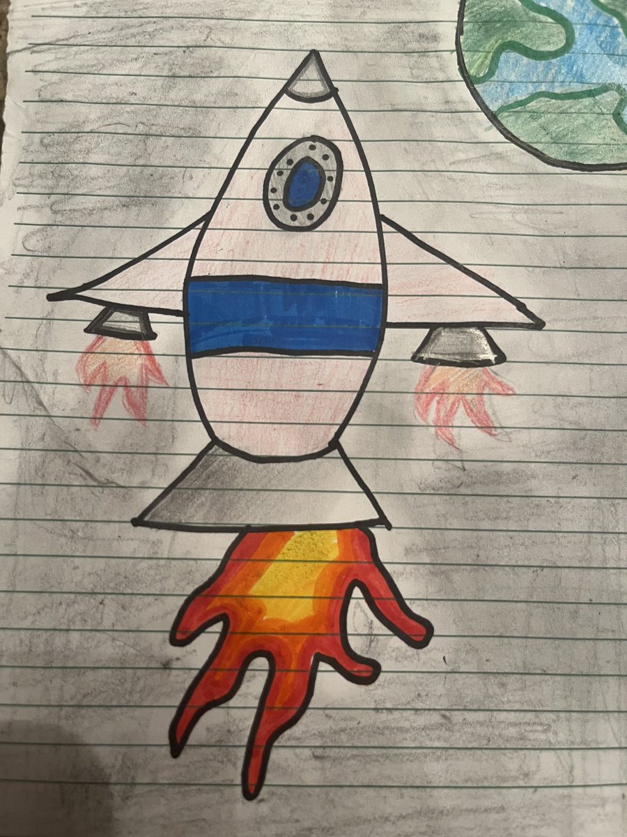 Render by: <a href="/Clarence3652/">Clarence365</a> 
Drawing by: Avery, age 10
Submitted by: <a href="/dubs_dave/">Dave_Dubs</a> 
#KidsDrawRockets23