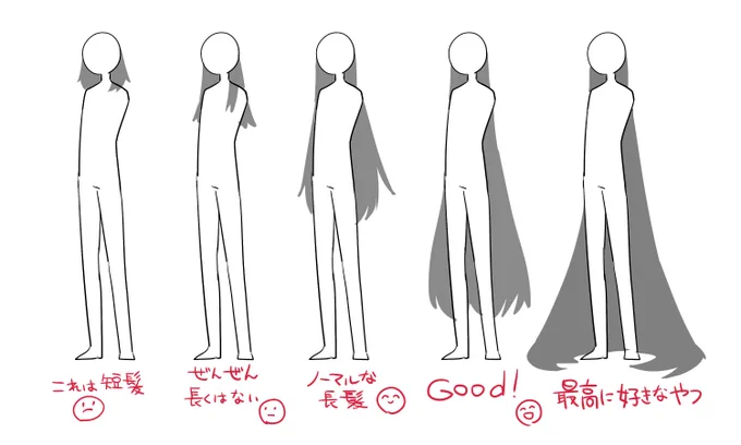 長髪観バグりオタクの基準 