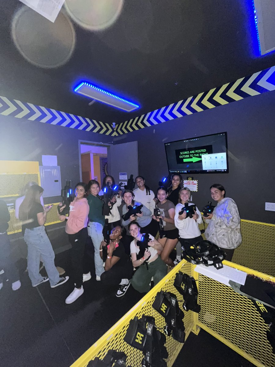 girlsbhsoccer's tweet photo. Taking team bonding to a whole new level! Laser tag brought out our competitive spirit and united us even more. #girlsbhsoccer #TeamBonding #LaserTagFun π―β¨ https://t.co/FT7VaoVDAz