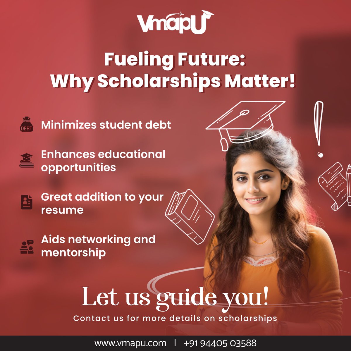 VmapU_'s tweet photo. Ready to unlock scholarship opportunities for your study abroad adventure?

Connect with VmapU, your trusted study abroad consultancy 🌐🎓

Don't miss out on a brighter future! 🌟

#Scholarships #AbroadEducation #VmapU #Consultancy #StudyAbroad https://t.co/FLehXROb8s