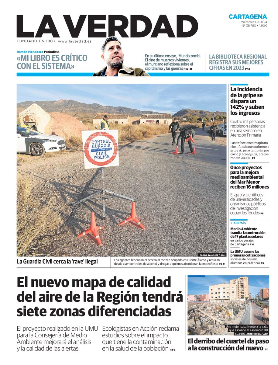 ¡Buenos días! 📰 Estas son las portadas de nuestras ediciones impresas de #Murcia y #Cartagena 📲 Toda la información en laverdad.es