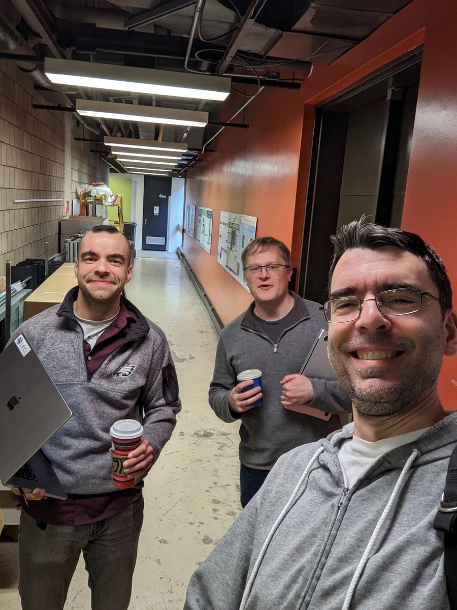 Three days w. the LINCC data analytics team (only a subset of us in the pic). 

You'll love what's cooking... Appetizers to be broadly served this spring.