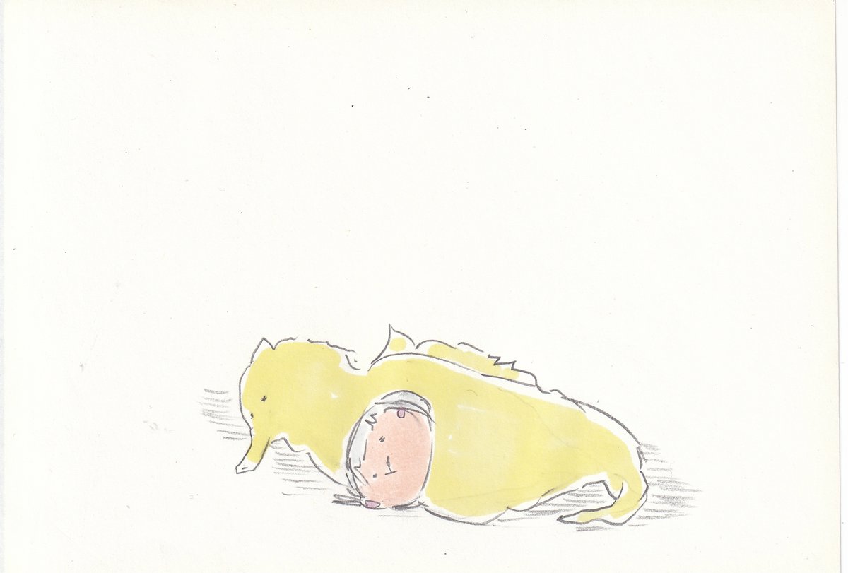 「タツノオトシゴもいるよ。#イラスト #メイドインアビス 」|けだまのイラスト