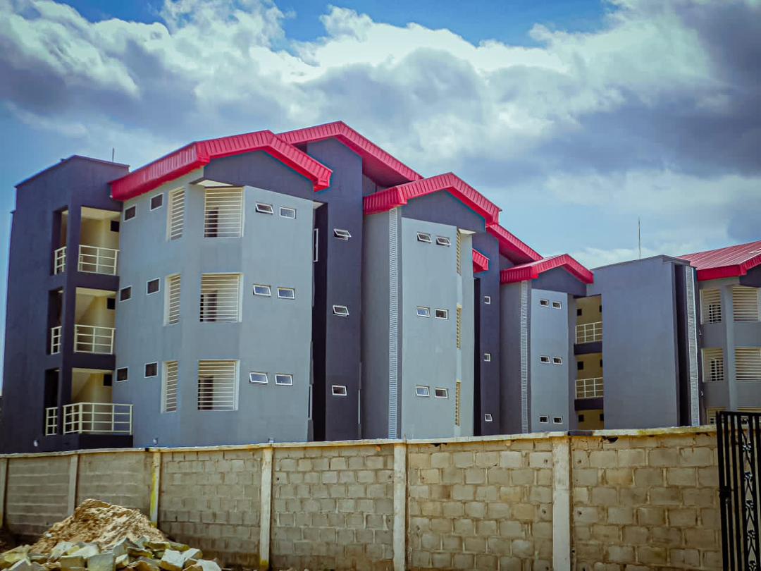 DeeOneAyekooto's tweet photo. FEMI GBAJABIAMILA HALL OF RESIDENCE, UNIVERSITY OF LAGOS

The @femigbaja Hall of Residence is situated on the main campus of University of Lagos, Akoka, Lagos. It is a 484-bed Landmark students hostel facility builts on a total land area of 2924.0 sq.m. 

The facility makes statement and very visible as a landmark structure from both the Bariga and Abule Oja appoaches to the main gate of the University.

The University of Lagos is the first Federal Government-owned university in Nigeria, established on October 22, 1962 by an Act of Parliament. It is a research-oriented university which places premium on innovation and sound scholarship. It parades a wide range of academic programmes at the undergraduate and postgraduate levels, offered on a full-time and part-time basis. It has three campuses which include: the Main Campus at Akoka, College of Medicine, Idi Araba, and the Radiography Campus at Yaba.

With a student population of about sixty (60) thousand, the current hostel bed spaces on the main campus is less than nine (9) thousand. This has resulted in a huge gap in hostel accommodation/bed spaces needs for students on campus. This has also resulted in constraint for the University to take on adequately, considerable number of international students.

The Femi Gbajabiamila International Students Hostel Complex comprises of 4 blocks; A , B, C, D
Each block is built on total land area of approximately 23m x 64m = 1472.0 sq.m. each. The blocks are largely structured as 4-man rooms and also with some single occupancy rooms.
• Number of 4-man rooms per Block = 57
• Number of Beds per Block = 228
• Number of Wardrobes = 114
• Number of 1-man rooms per Block = 12
• Number of Beds (1-man Rm) per Block = 12
• Number of Wardrobes (1-man Rm) = 12
Other facilitities provided for the student- occupiers in each block are, but not limited to the following:
• Furnished Common Room =1. The common room is furnished with 15nos double seater chairs with a fairly big smart TV.
• Furnished Reading Rooms = 4. The reading rooms are furnished with tables and chairs for maximum of 48 users at once.
• Each hostel Block is provided with 1no Buttery to provide for some of the daily needs of residents.
• Each block of Hostel has 13no kitchennettes where the students can also cook for themselves.
• All rooms are provided with ceiling fans for the comfort of residents.
Apart from the above listed, 8no 10,000 litres each, surface water tanks have been provided to boost and guarranttee adequately treated water supply from the University mains. The complex will be connected to the University power grid.

With the completion of this project, international students from different countries and different cultural backgrounds will also find this Hostel to be “HOME AWAY FROM HOME” as the facility is expected to provide affordable housing for students under a harmonised, diversed socio-cultural atmosphere, with students sharing common areas, lounges, kitchennettes and bathrooms.
Hostel life is indeed a great way to make new friends worldwide and to learn about different cultures. We are looking forward to all students who will be previledged to be housed in this magnificient facility to experience this.
The Femi Gbajabiamila Hall of Residence is a support to the University of Lagos by the Chief of Staff to the President, a distinguished alumnus of the university. The project began with a groundbreaking ceremony in January 2021 when he was the Speaker of the House of Representatives..
