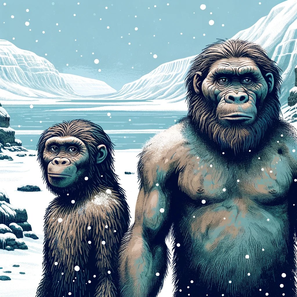 nftboxteam's tweet photo. Day 2: #RobustStructure - With an average height of 165 cm for men and 153 cm for women, Neanderthals were strong and robust, with shorter limbs adapted for living in cold climates. #History #woman #Neanderthals https://t.co/fA782WOtYk