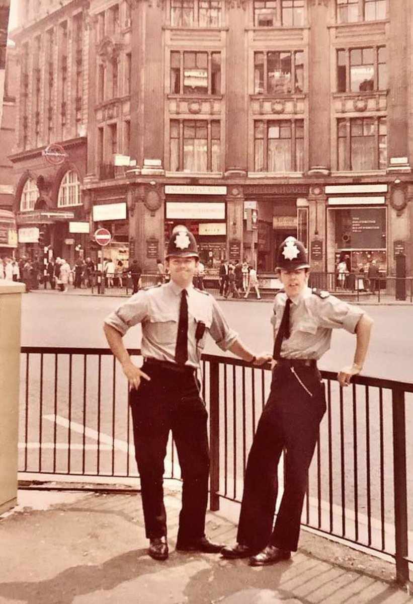 How police officers were once in #London… they didn’t need stab-vests then…what changed!