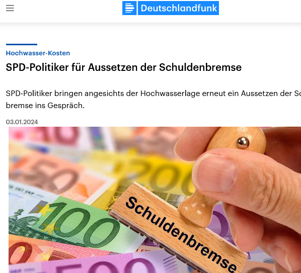 SHomburg's tweet image. Marode Deiche, fehlerhaftes Management der Talsperren, und jetzt werden die Flutopfer sogar instrumentalisiert, um die Ampel durch höhere Schulden zu kitten.

Sinnvolle Dinge wie Hochwasser- oder Naturschutz werden von „Klimaprojekten” wie Windrädern oder Fahrradwegen in Peru…