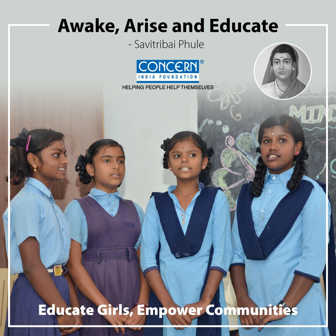 ConcernIndia_'s tweet image. Empowerment begins with knowledge! Support girls&apos; education to lay the foundation for a powerful nation.
concernindiafoundation.org/donate
#concernindiafoundation #girlchildeducation #kavitagugnanishah #SavitribaiPhule #india #empowercommunities