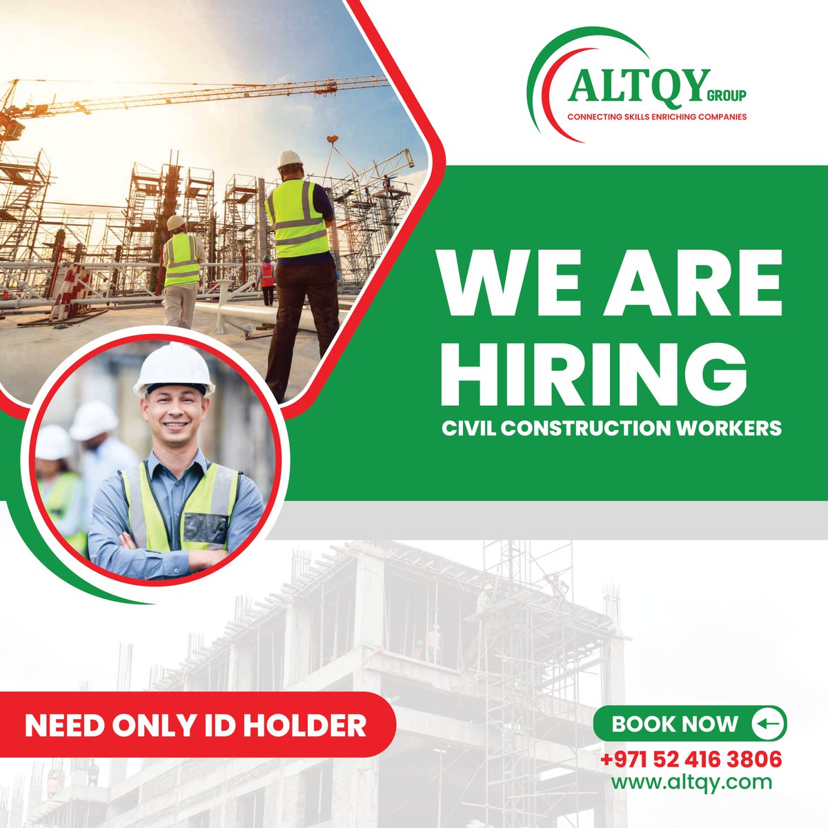 WE ARE HIRING CIVIL CONSTRUCTION WORKERS
#dubai#dubaijob#construction#jobsearch