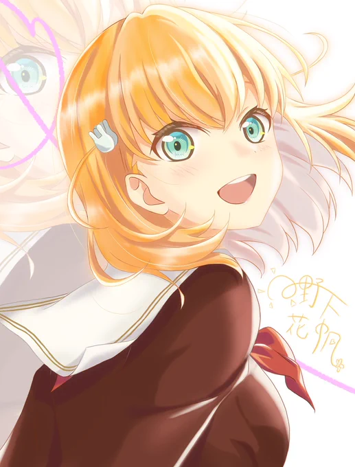 「元気出していきましょう!」#蓮ノ空美術部#lovelive 