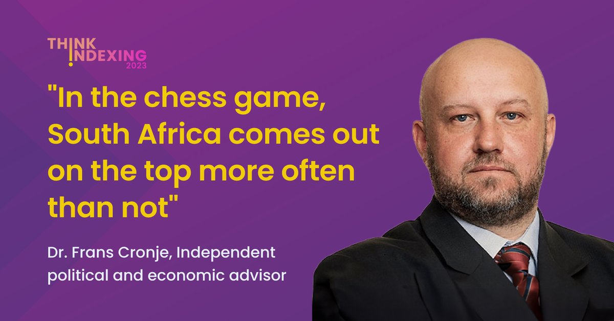 10XIntermediary's tweet photo. Watch renowned political and economic adviser Frans Cronje's compelling presentation from the 10X Think Indexing 2023 Convention. Discover why South Africa holds the potential for growth and development. @10Xinvestments View the full recording here: https://t.co/is6Vo4R9xb https://t.co/sFTaKeOeSx