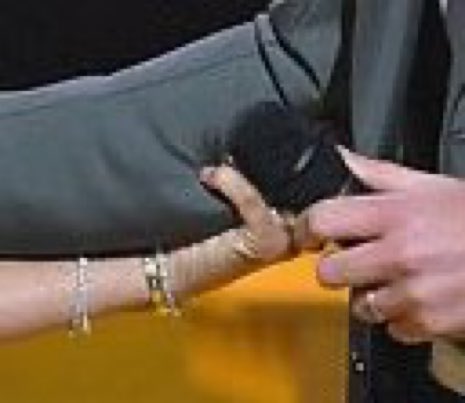 If this is how Harry’s wife grabs him on stage, just imagine what happens behind closed doors.