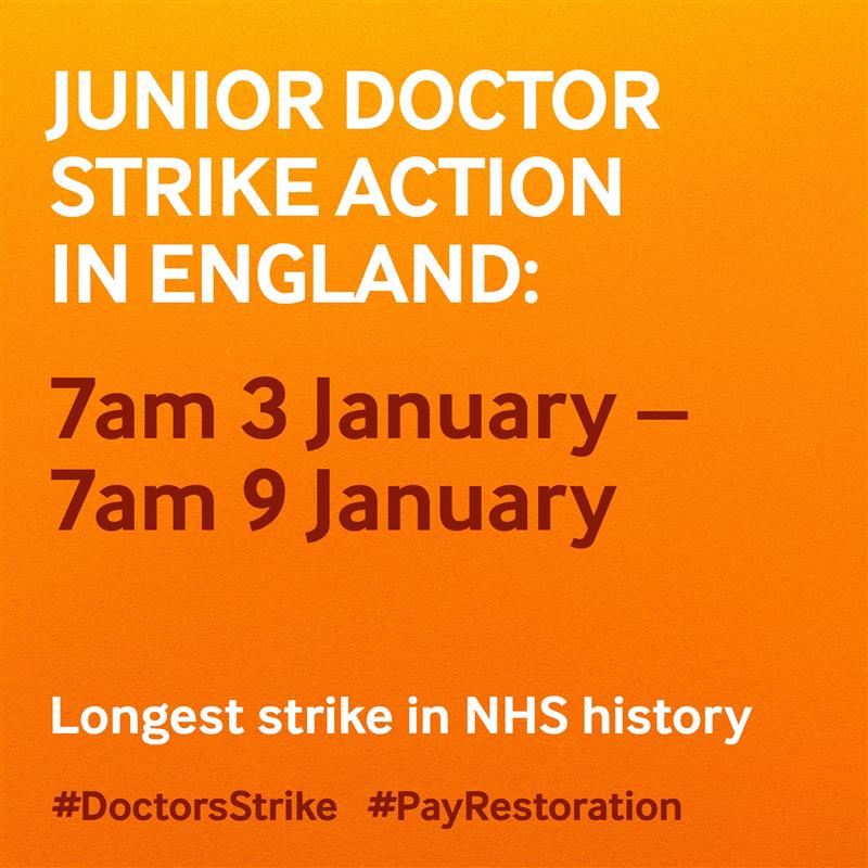 Thank you to everyone who is out on the picket lines today supporting the #DoctorStrikes. Today we continue to fight for #PayRestoration. Remember to tag @BMA_JuniorDocs in all your posts and we'll keep sharing! 📸