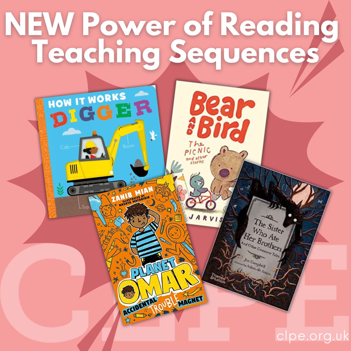 Teachers, we'd like to welcome you back for the new term with FOUR new in-depth #PowerofReading Sequences, based on high-quality books from Molly Littleboy, @heyimjarvis, @Zendibble and @jenvcampbell. Find them here: ow.ly/hRPA50QeZXA