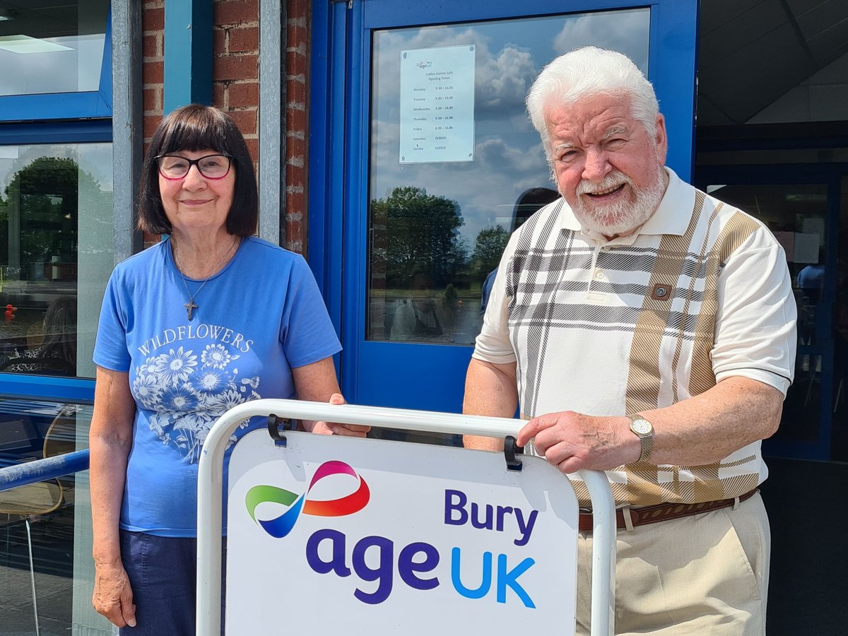 AgeUKBury's tweet photo. Ever wondered what goes on at the Jubilee Centre in Clarence Park, #Bury? 

On Thursday 4th January, from 10.30 to 11.30, join us for a coffee morning where Christine and Duncan will explain how our unique centre for older people supports local residents. 🙂 https://t.co/7Wl4Am83Dl