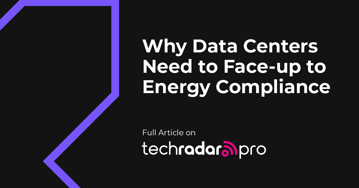 Data centers have an important role to play if the EU is to reduce its energy consumption. In <a href="/TechRadar/">TechRadar</a> Pro, Nutanix's Mat Brown discusses why data centers need to face up to energy compliance. Read on: oal.lu/R1XAs