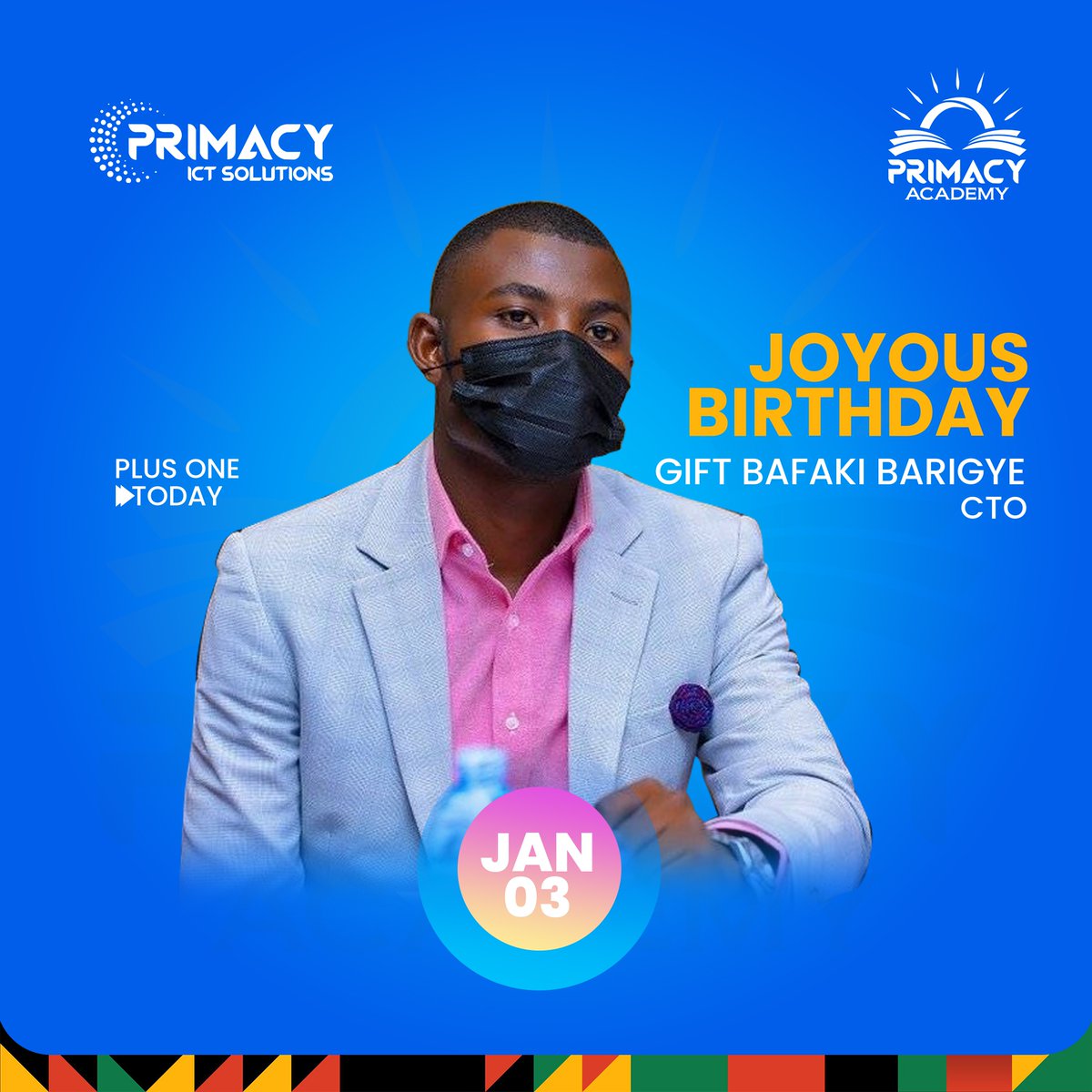 Wishing our one and only a day filled with joy and unforgettable moments. Happy Birthday CTO! May the year ahead be as special as you are. #HAPPYBIRTHDAY #primacy