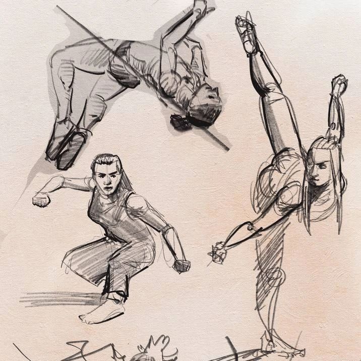 ClaseDibu's tweet photo. #gesturedrawing challenge day 2 @jensclaessens https://t.co/77JOpnyY48 https://t.co/4oFjGLXigg