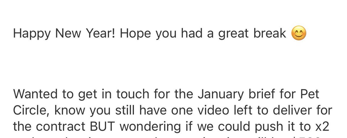 AbsywallyUGC's tweet photo. Such a good start to the New Year! Feels so good to know that they want me to make more content for them ☺️ #ugc #ugccommunity #ugcaustralia #ugccontentcreator https://t.co/z7Ggk7BtfH