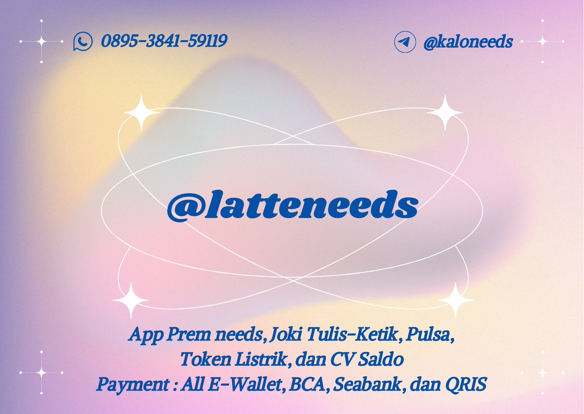 🌷latte 1800+ testi — jasa isi kuesioner ౨ৎ tweet media