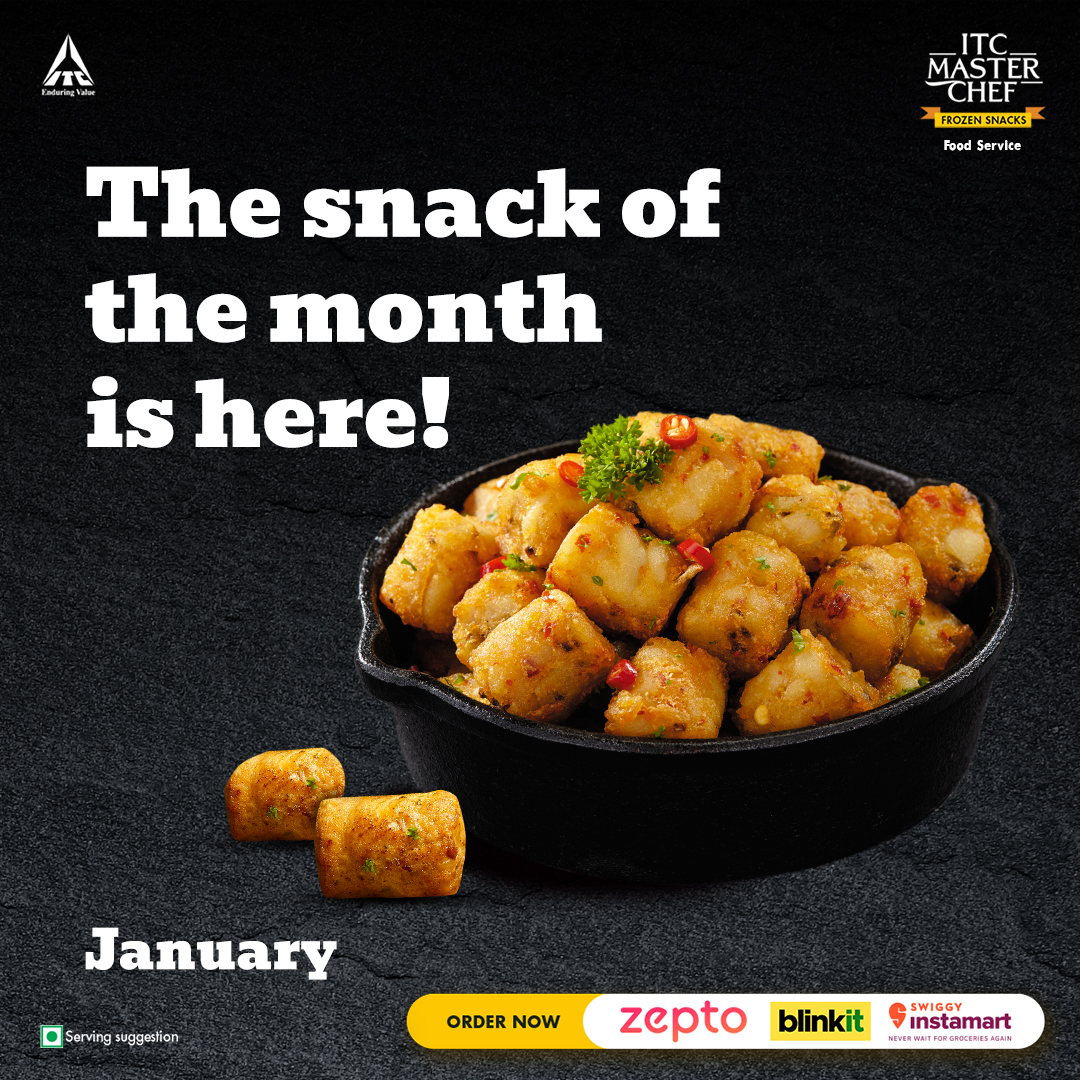 ITCMasterChef's tweet image. ITC Master Chef Chili Garlic shots will make your January yummy. Order now.

#ITCMasterChef #ITC #YummyFood #EasyToCook #Snacks #FoodLovers