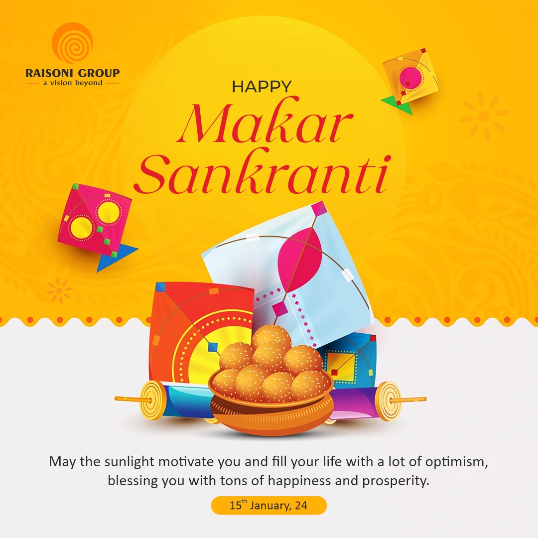 raisoniworld's tweet photo. Soaring to new heights of knowledge and joy this Makar Sankranti with Raisoni Group! 🪁 Wishing everyone a festival filled with bright moments and academic achievements. Let's fly high together!

#Raisoni #RGI #AVisionBeyond #MakarSankranti #RaisoniGroup #SoaringHigh https://t.co/xDdaCPXV1h