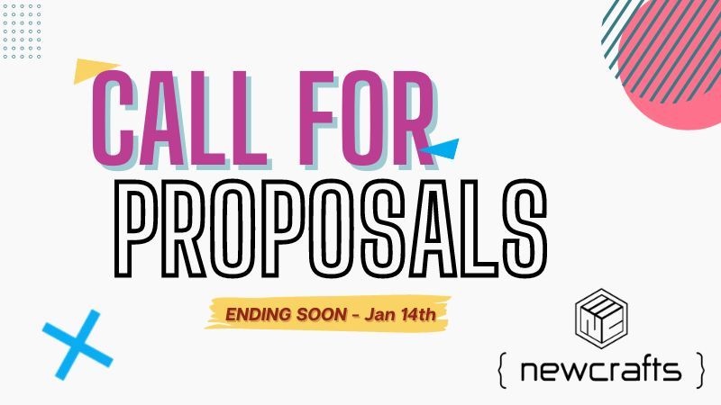 ⏳ Last Call for #Newcrafts2024 Speakers!
Our #CFP ends January 14th. Submit your talks or workshops now and join us in Paris next May. All topics relevant to development teams are welcome 👉 buff.ly/4azc8R0 #CallForProposals