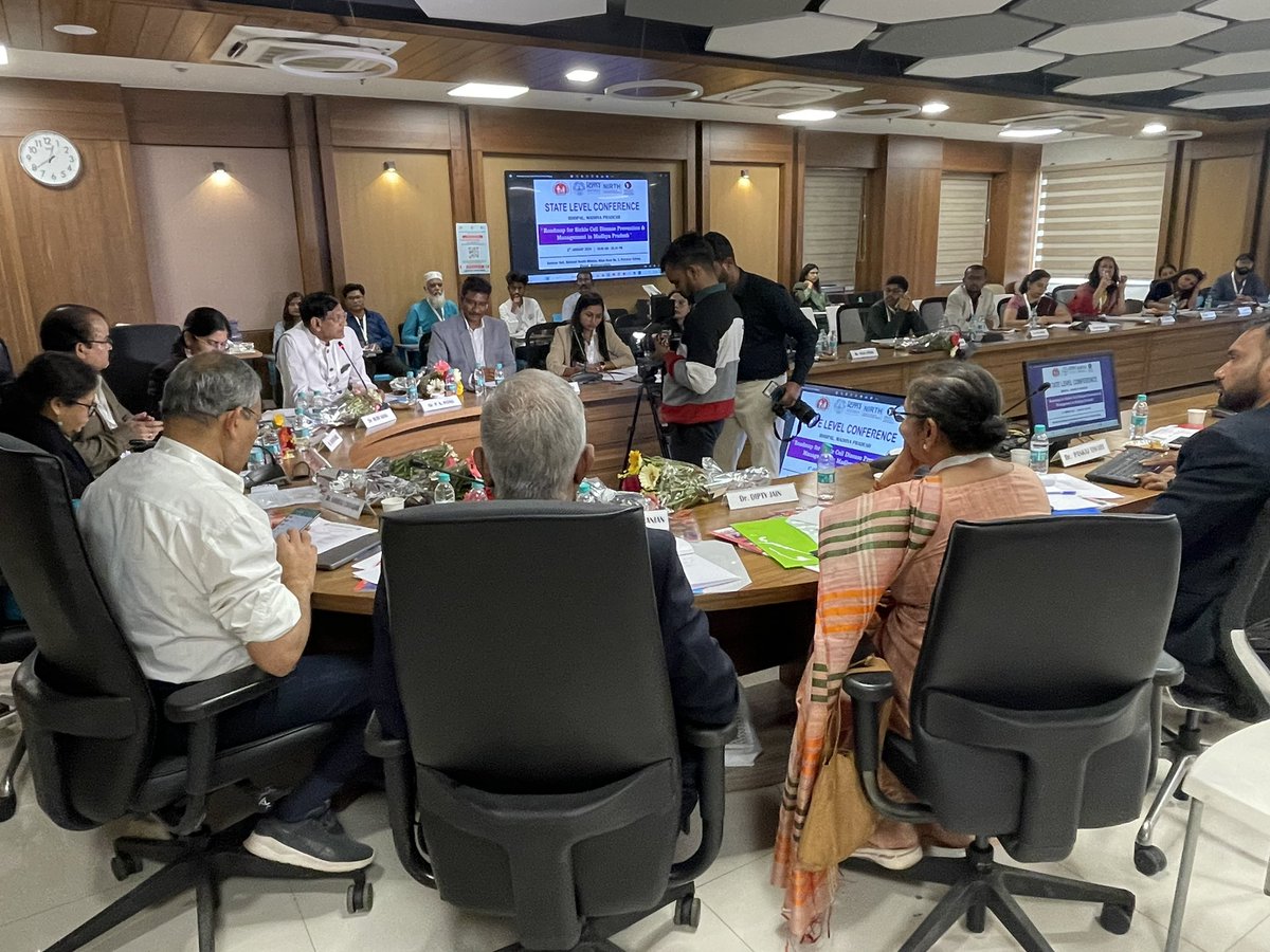 Sicklecell_RJ's tweet photo. 3rd state level conference which is going to be held on today at NHM seminar room, Bhopal, on the subject of “Roadmap for sickle cell disease prevention and management in Madhya Pradesh" @NHM_MP @NIRTH_Jabalpur @IndiaNasco https://t.co/aZDOVMCcDw